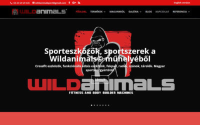 wildanimals.hu weboldal